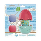 Juego para el Baño Bebe Huevos Dino